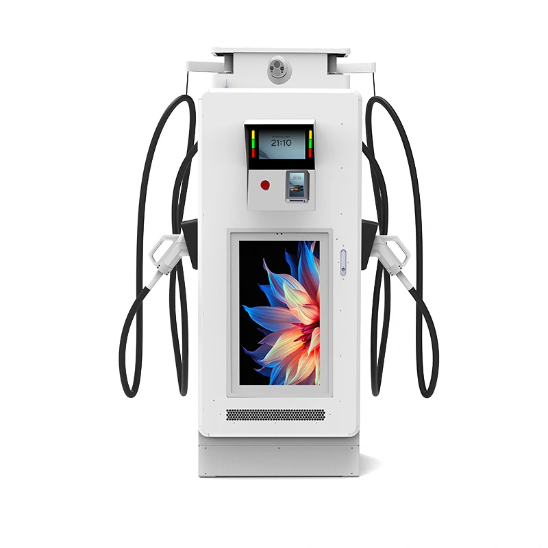 デジタルディスプレイ付き公共駅用120kW商用DC EV充電器