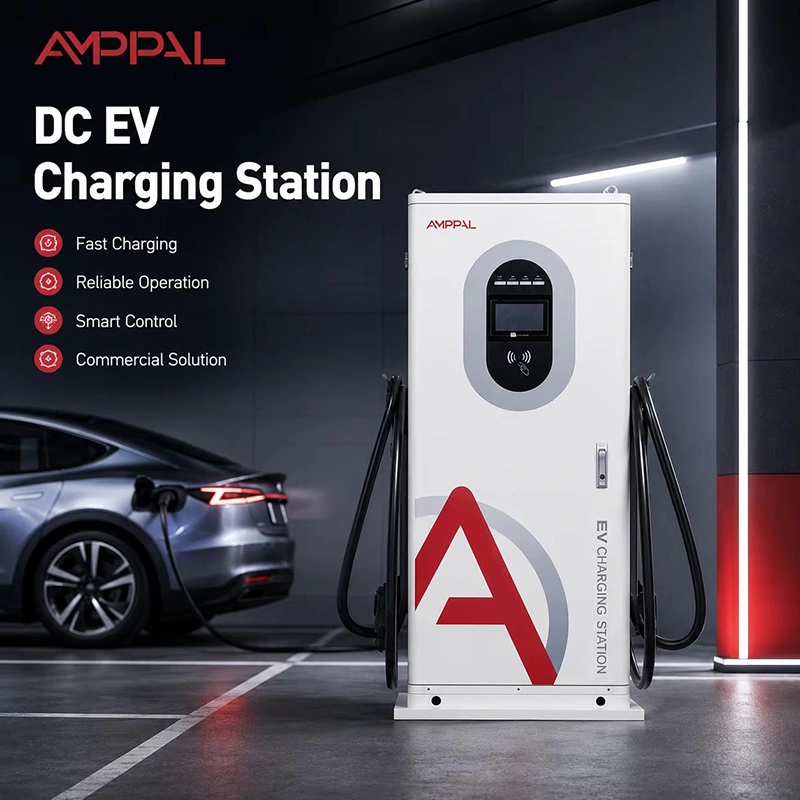 公共駐車場用40kW商用一体型DC EV充電ステーション