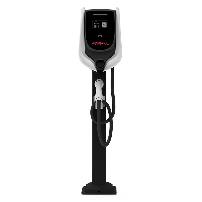 商業施設向け 7kW OCPP スマート AC EV 充電ステーション